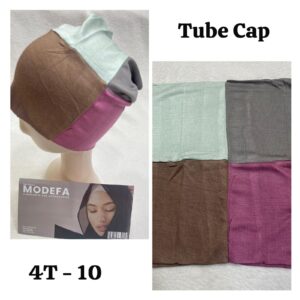 Modefa 4in1 Tube cap - Sea Green | Grey | Coffee Brown | Dark Pink