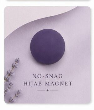 Hijab Magnet - Matte Purple Hijab Magnet - Matte Purple