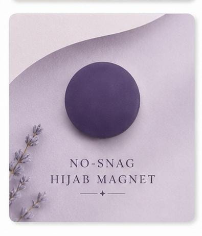 Hijab Magnet - Matte Purple