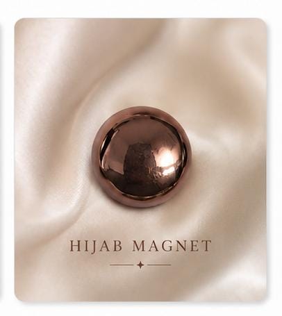 Hijab Magnet - Bronze Hijab Magnet - Bronze