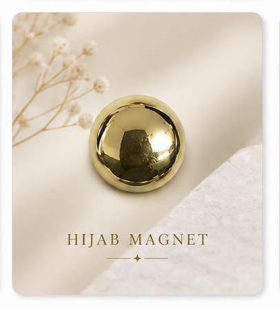 Hijab Magnet - Gold
