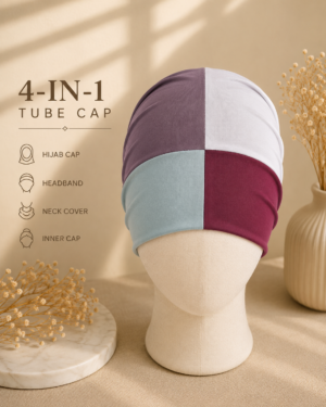 Modefa 4in1 Tube cap - Onion | Baby Pink |Sea blue | Mauve Pink