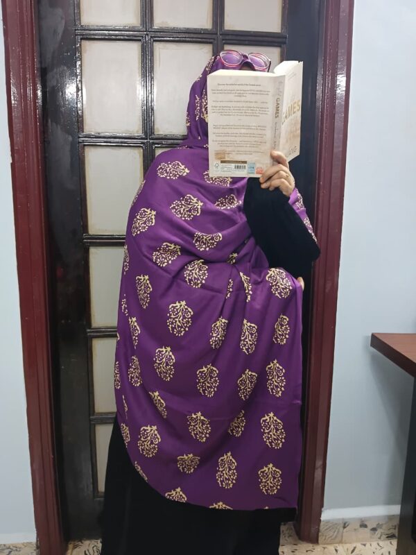Namaz Dupatta - Block Print Purple Namaz Dupatta - Block Print Purple