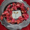 Amber Crystal Cone Loop Pin